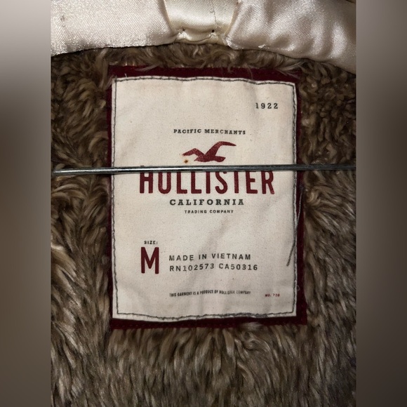 Hollister Faux Fur Lined Jacket - Picture 3 of 6
